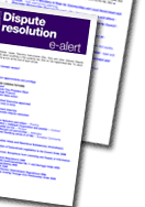 Dispute Resolution Newsletter